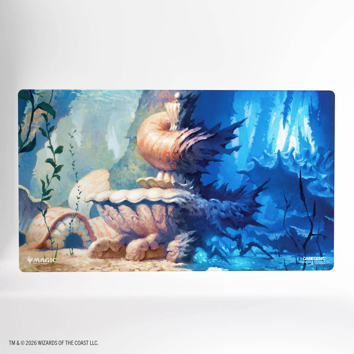 Gamegenic Magic: The Gathering Lorwyn Eclipsed Shiny Playmat - Hallowed Fountain