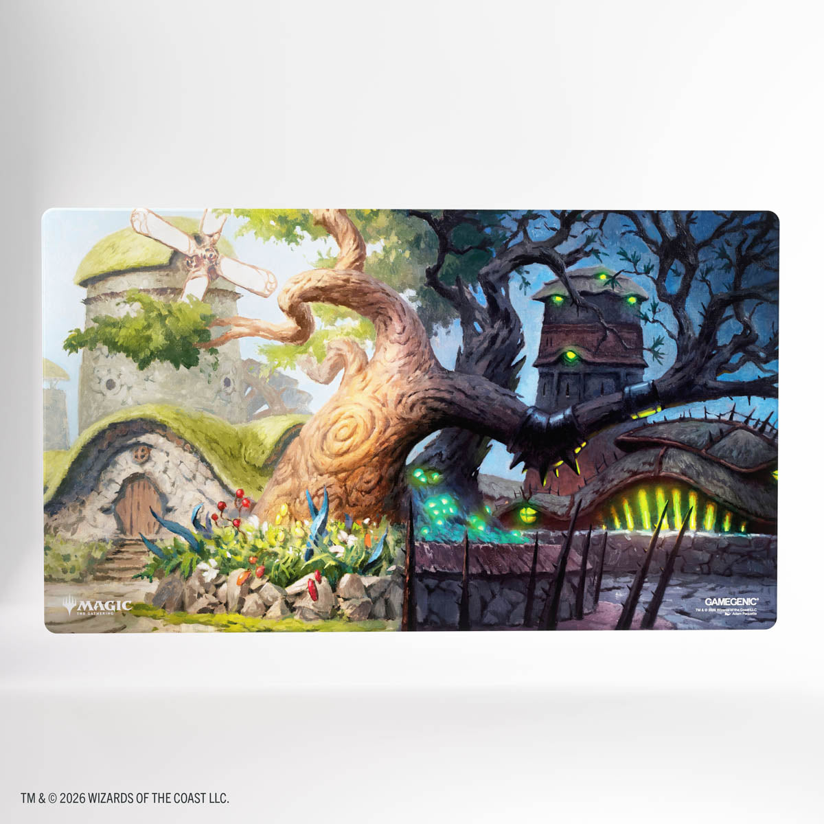 Gamegenic Magic: The Gathering Lorwyn Eclipsed Shiny Playmat - Temple Garden