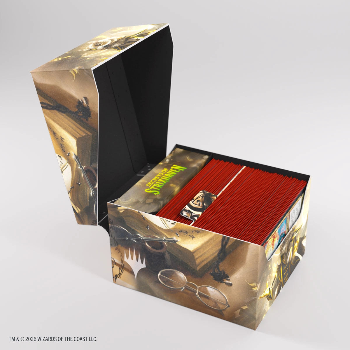 Gamegenic Magic: The Gathering Secrets of Strixhaven Soft Crate 100+ XL Sideloading