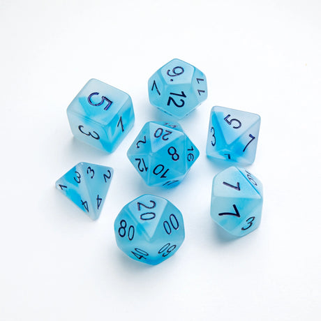 Gamegenic GLOW SERIES RPG Dice Set (SET OF 7)