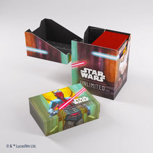 Load image into Gallery viewer, Star Wars: Unlimited Gamegenic Soft Crate - Obi-Wan Kenobi / Darth Maul