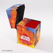 Load image into Gallery viewer, Star Wars: Unlimited Gamegenic Soft Crate -Luke/Vader