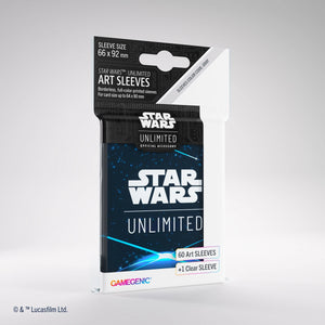 Star Wars: Unlimited Gamegenic Art Sleeves - Space Blue