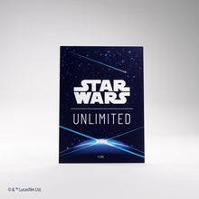 Load image into Gallery viewer, Star Wars: Unlimited Gamegenic Art Sleeves - Space Blue