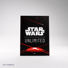 Load image into Gallery viewer, Star Wars: Unlimited Gamegenic Art Sleeves - Space Red