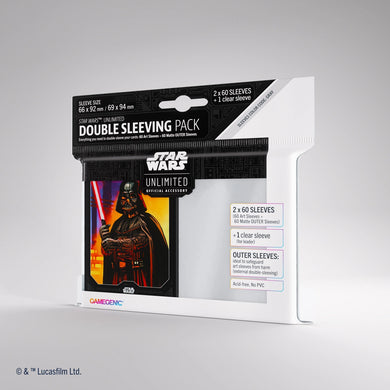 Star Wars: Unlimited Gamegenic Double Sleeving Pack - Darth Vader