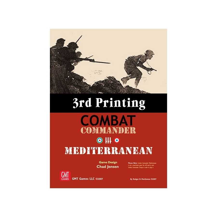 Combat Commander Mediterranean 3rd Printing