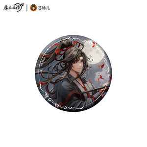 Mo Dao Zu Shi "The Master of Diabolism" Yue Su Qian Chen Ver. Tin Badge Wei Wuxian, The Untamed