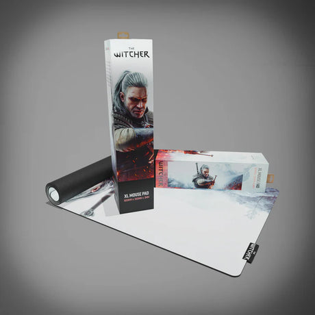 The Witcher Desk Mat - Geralt of Rivia Box Art