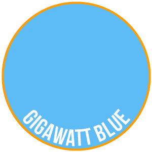 Zwei Dünne Schichten Gigawattblau