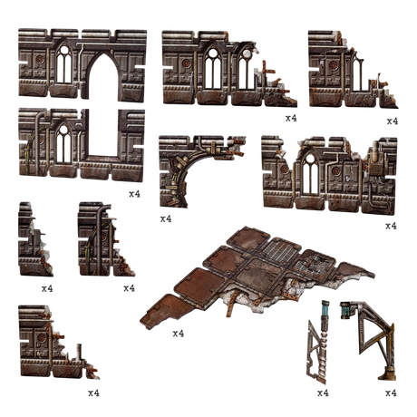 Battle Systems - Gothic Cityscape