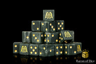 Baron Of Dice Grim Reaper Dice Square Corner 16mm Dice