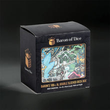 Load image into Gallery viewer, Baron of Dice Grimdark Collage 100+ XL Deck Box