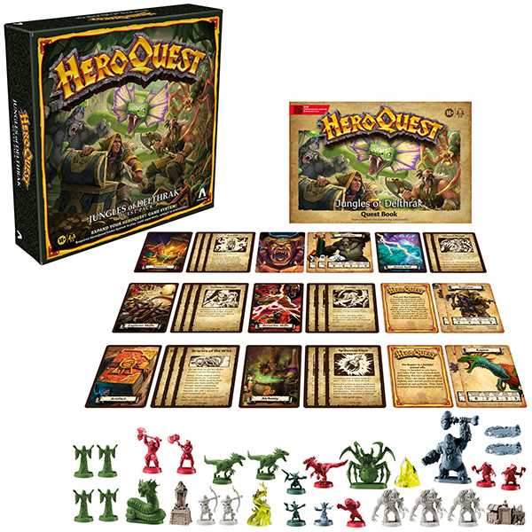 HeroQuest Jungles of Delthrak Expansion