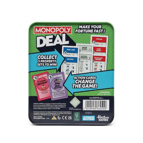 Monopoly Deal Tin