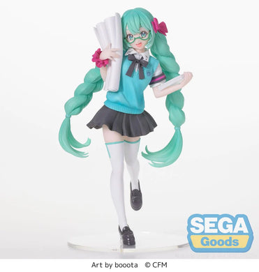 Hatsune Miku Luminasta 16th Anniversary boota Ver Statue