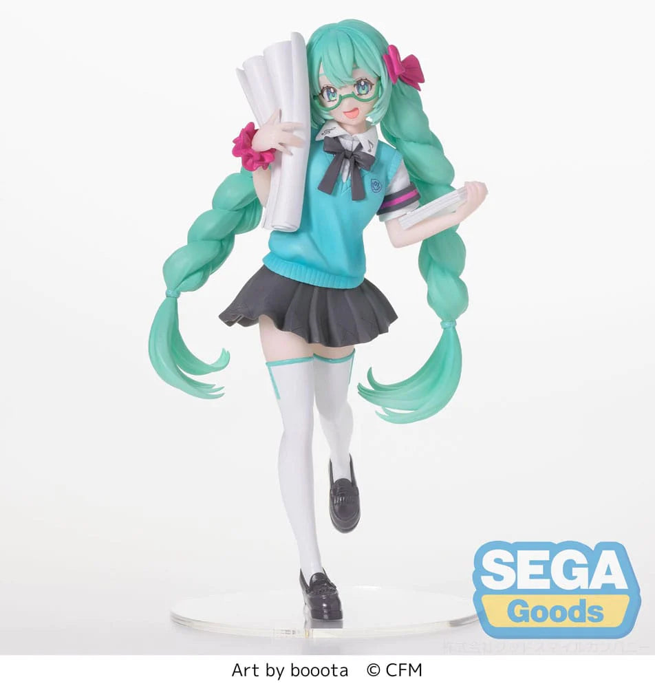 Hatsune Miku Luminasta 16th Anniversary boota Ver Statue