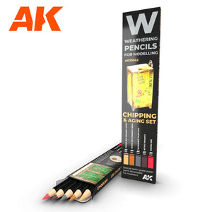 AK Interactive Chipping & Aging Set