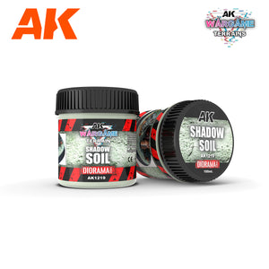 AK Interactive Shadow Soil Wargame Terrains 100ml