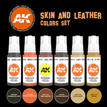 Load image into Gallery viewer, AK Interactive Skin And Leather Colours Set