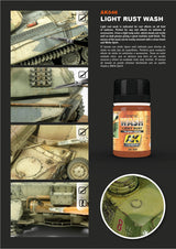 AK Interactive Light Rust Wash 35ml