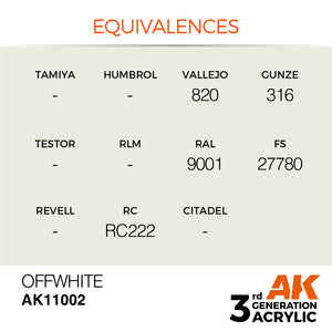 AK Interactive Offwhite 17ml