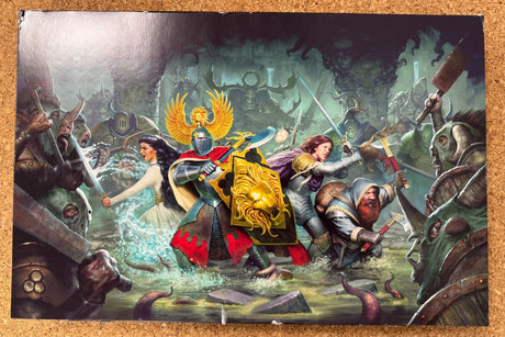 Warhammer Quest Darkwater Rulebook, Cards and Tokens