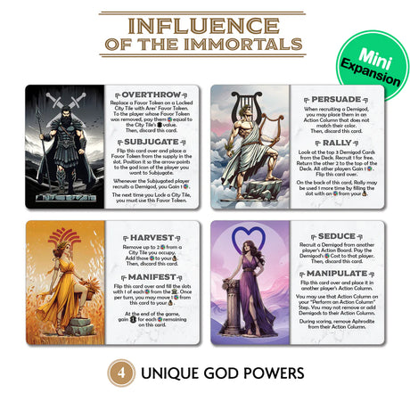 Pantheum: Monsters & Mandates Expansion