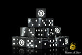 Baron Of Dice Iron Cog Dice Square Corner 16mm Dice X25