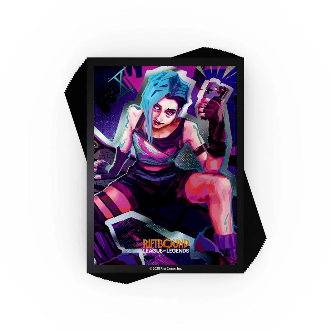 Riftbound: League of Legends TCG - Origins Jinx Art Sleeves (100)