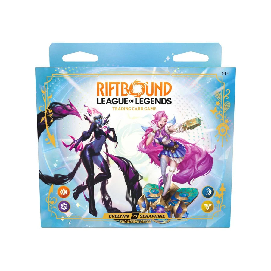 Riftbound League of Legends TCG Radiance Showdown Decks Evelynn vs Seraphine