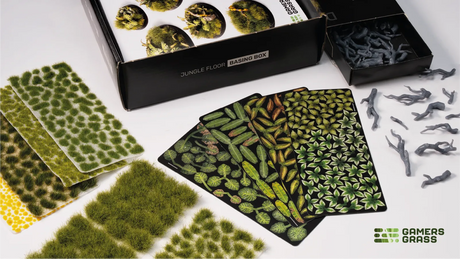 Gamers Grass Jungle Floor Basing Box