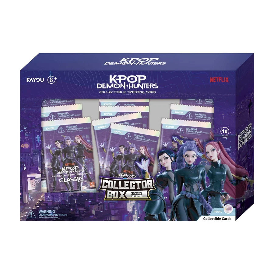 KPop Demon Hunters Collectable Trading Cards Classic Edition Collector Box