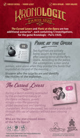 Kronologic Paris 1920 - Panic at the Opera & The Cursed Lovers
