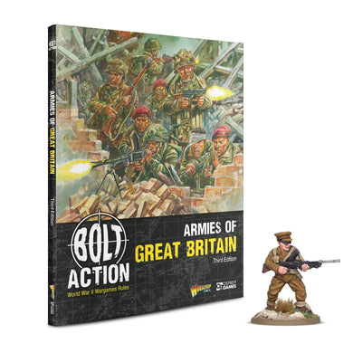 Bolt Action Armies Of Great Britain With Capt. John Henry Cound Brunt VC MC Special Miniature