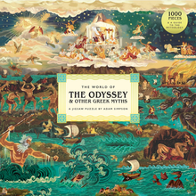 Load image into Gallery viewer, The World of The Odyssey &amp; Other Greek Myths  - A Jigsaw Puzzle