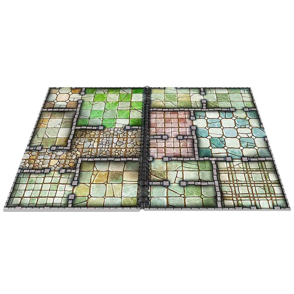 Big Book Of Battle Mats - Cells & Shrines