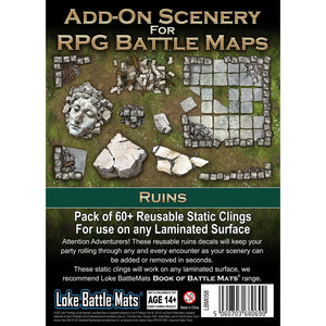 Battle Mats Add On Scenery: Ruins
