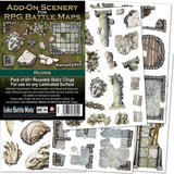 Battle Mats Add On Scenery: Ruins