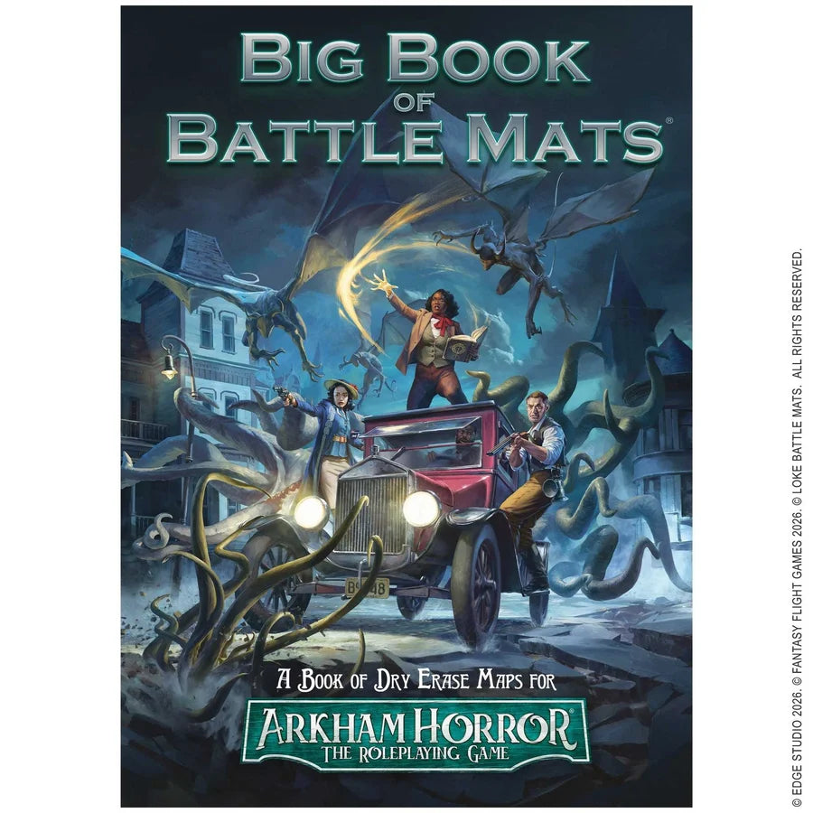 Big Book Of Battle Mats For Arkham Horror The Roleplaying Game