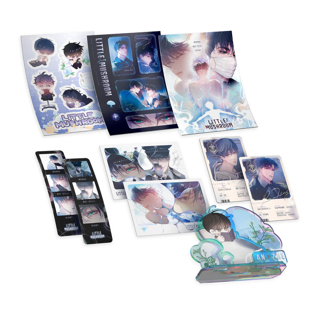 Little Mushroom Manhua Deluxe Set Limited Edition Volumes 1-3