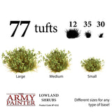 The Army Painter Battlefield Lowland Shrubs Tufts