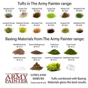 The Army Painter Battlefield Lowland Shrubs Tufts