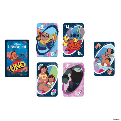 Uno Card Game Lilo & Stitch