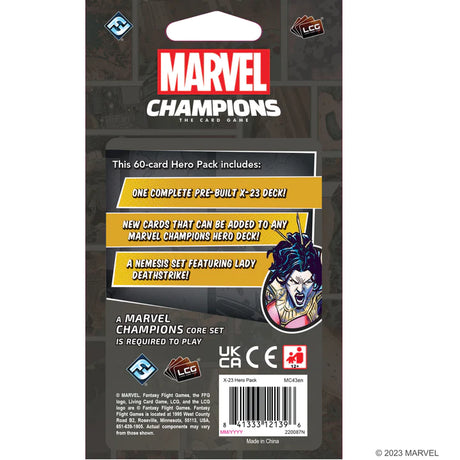 Marvel Champions X-23 Hero Pack