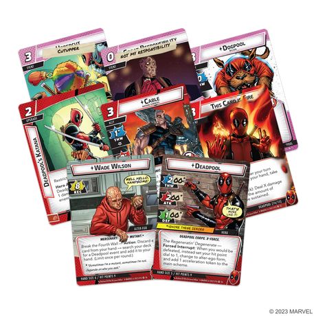 Marvel Champions Deadpool Expanded Hero Pack