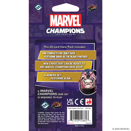 Marvel Champions Black Panther Hero Pack