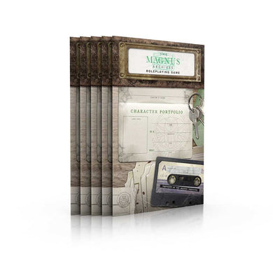 The Magnus Archives RPG: Character Portfolio (set of 5)