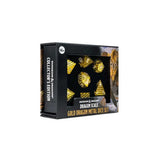 Dungeons & Dragons Dragon Scale Metal Dice Set - Gold