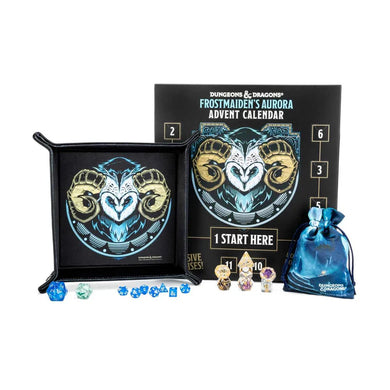 FanRoll D&D Frostmaiden's Aurora Holiday Dice Advent Calendar (2025)